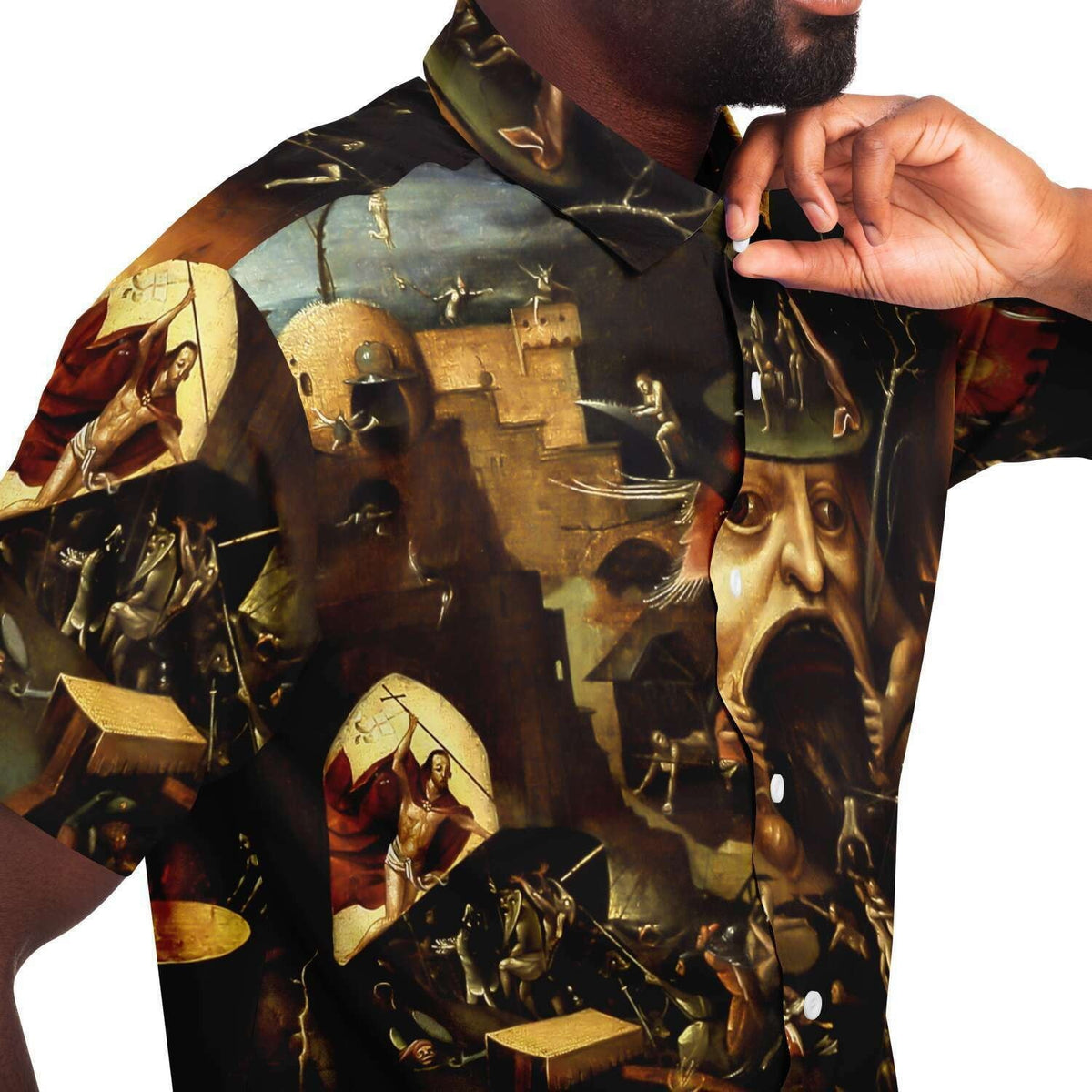 Bosch Christ in Limbo BUTTONED SHIRT