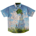 MONET Woman with a Parasol Buttoned Shirt