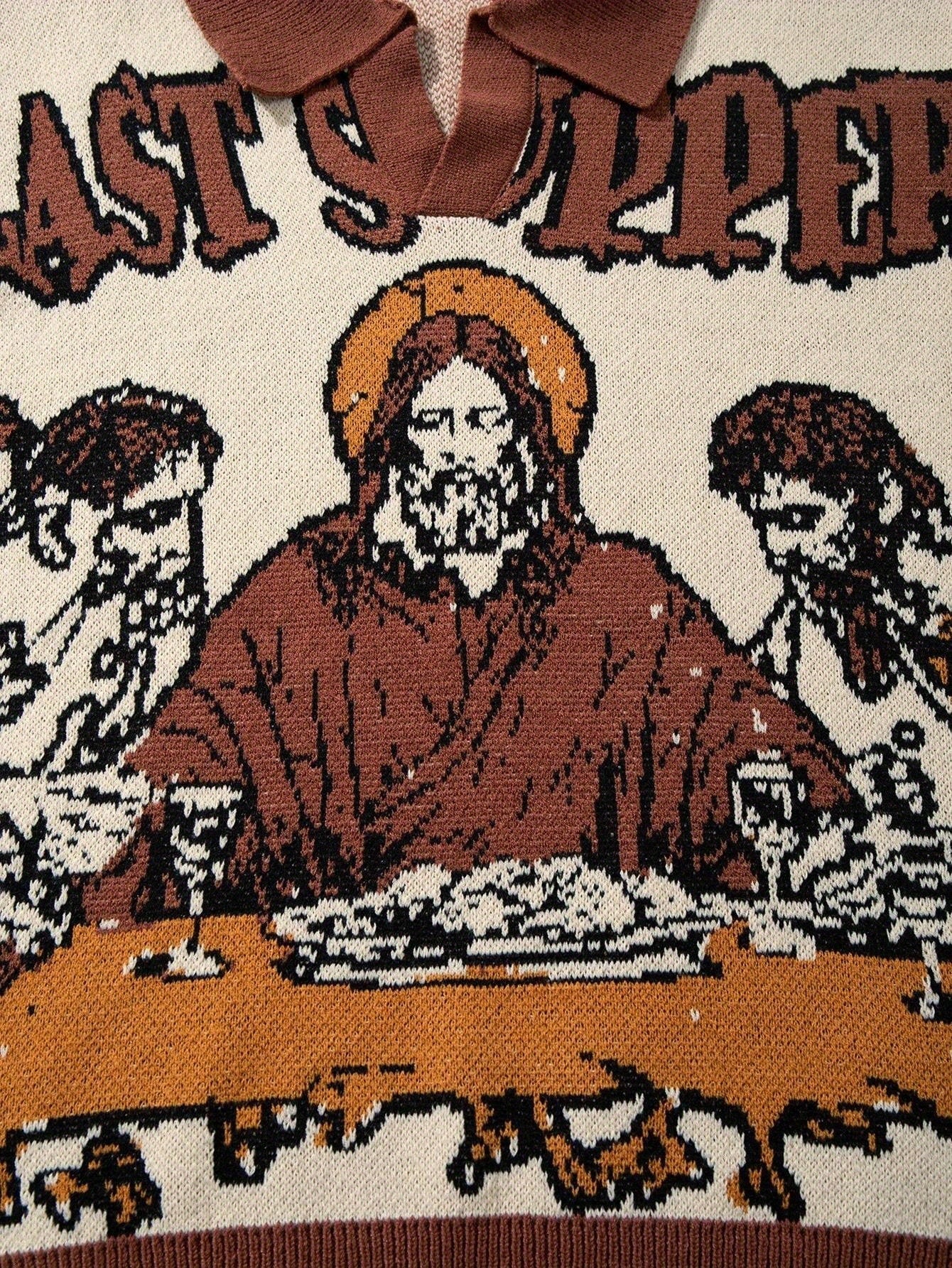 The Last Supper Knit Sweater