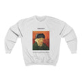 Vincent van Gogh Self-Portrait with Bandaged Ear and Pipe Sweatshirt