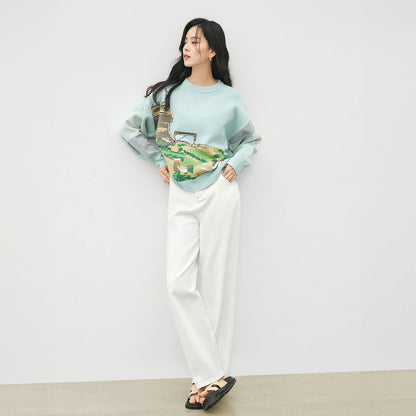 Le Moulin de la Galette Van Gogh Sweater