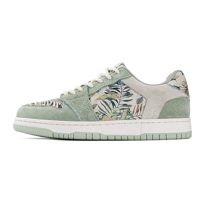 Verdant Impression, Watercolor Sneakers