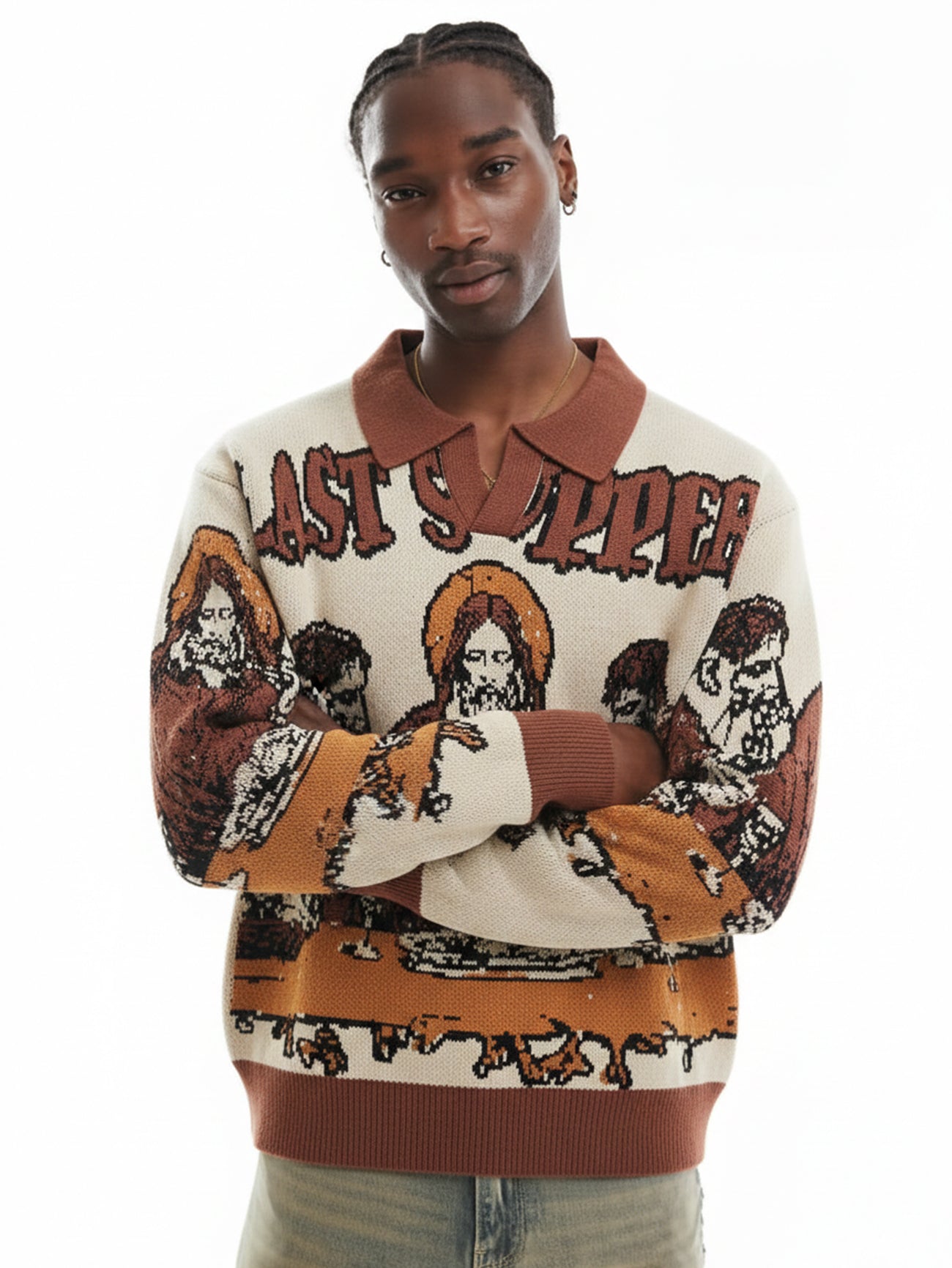 The Last Supper Knit Sweater