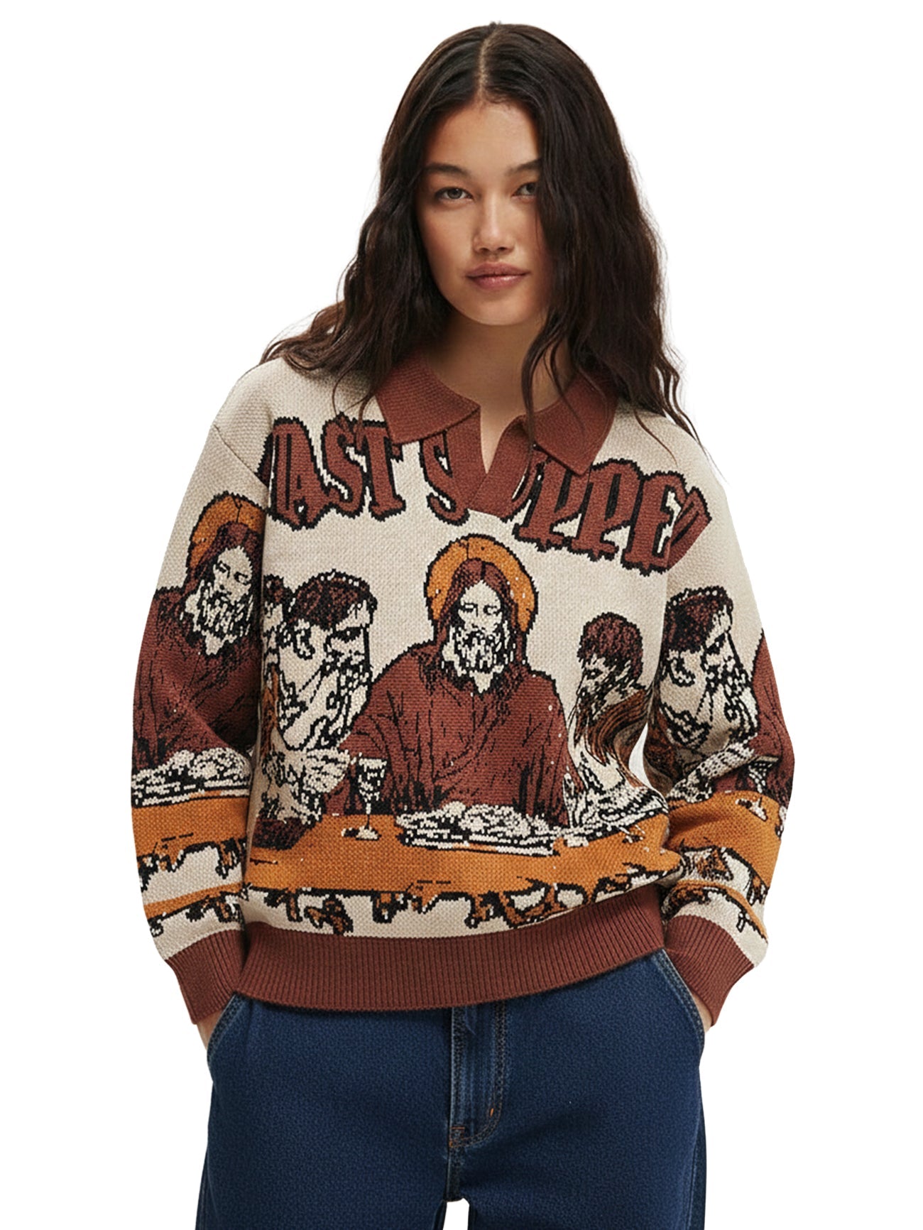 The Last Supper Knit Sweater