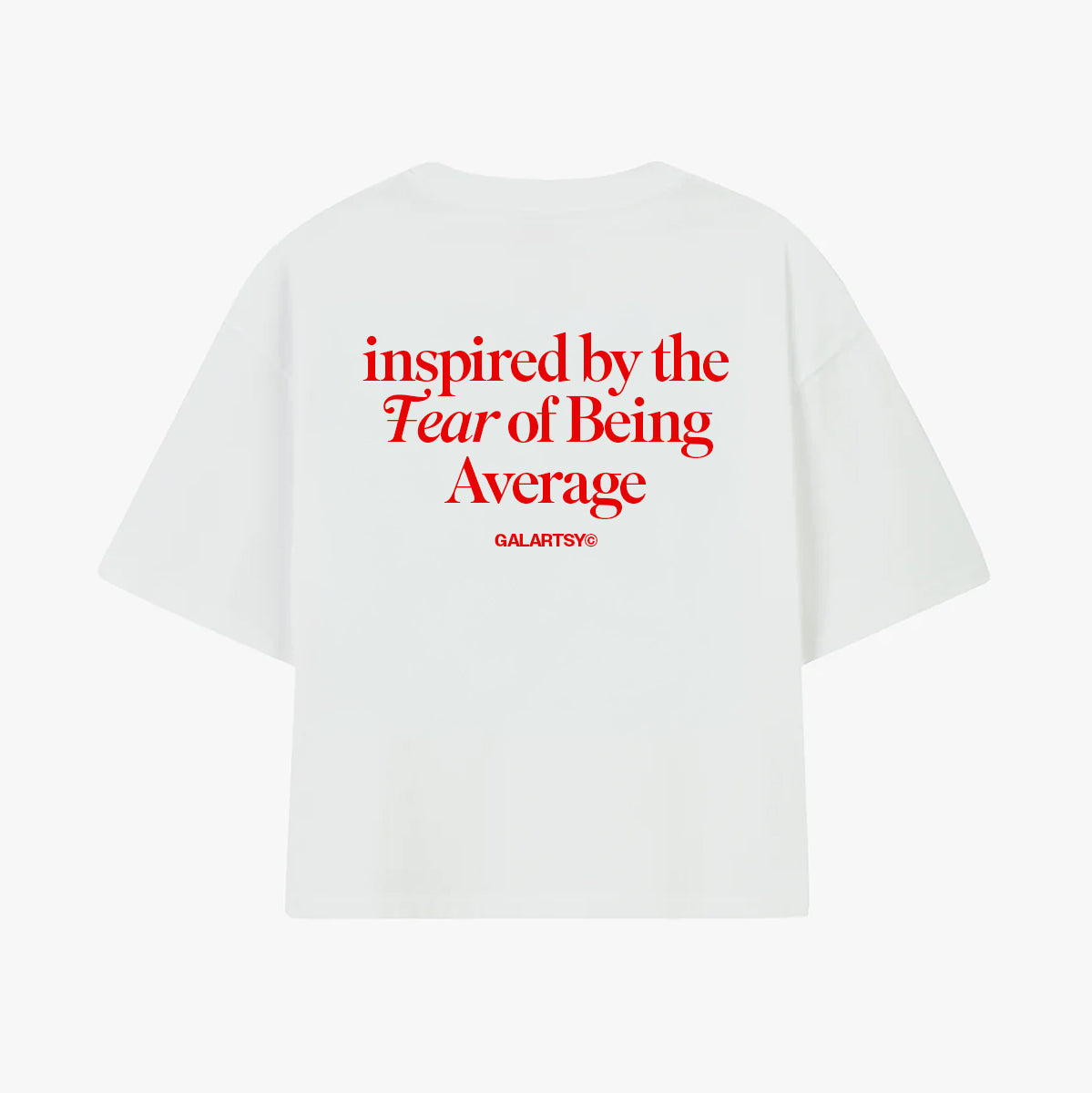 Inspired by the Fear of Being Average