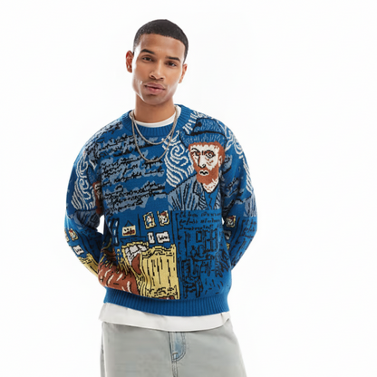 Van Gogh's life sweater