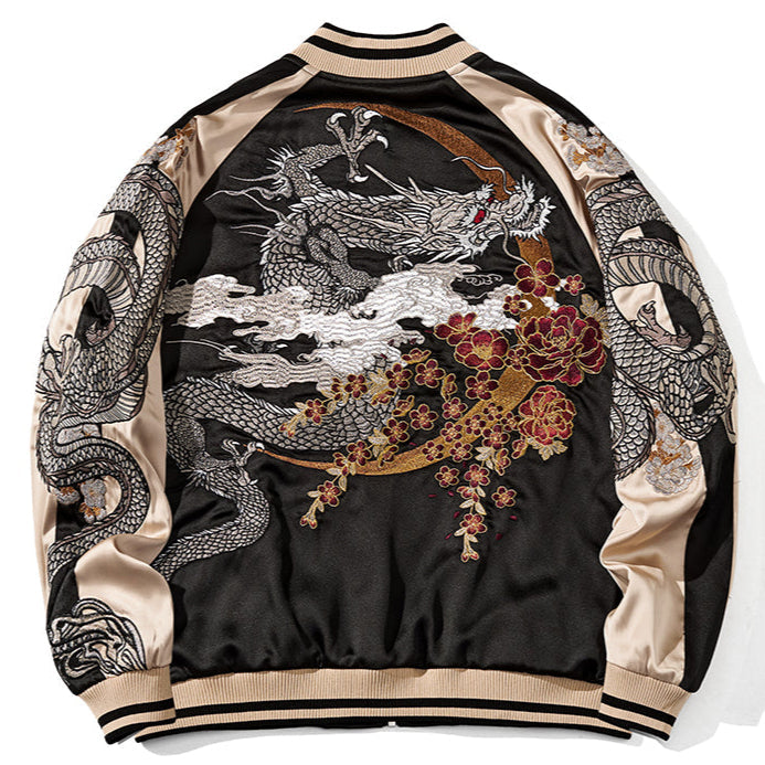 Obsidian Bloom Reversible Sukajan Jacket