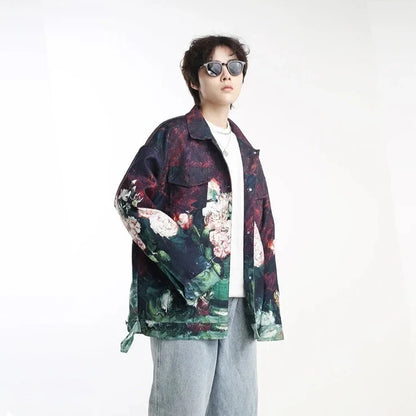 Peonies And Roses Jacket