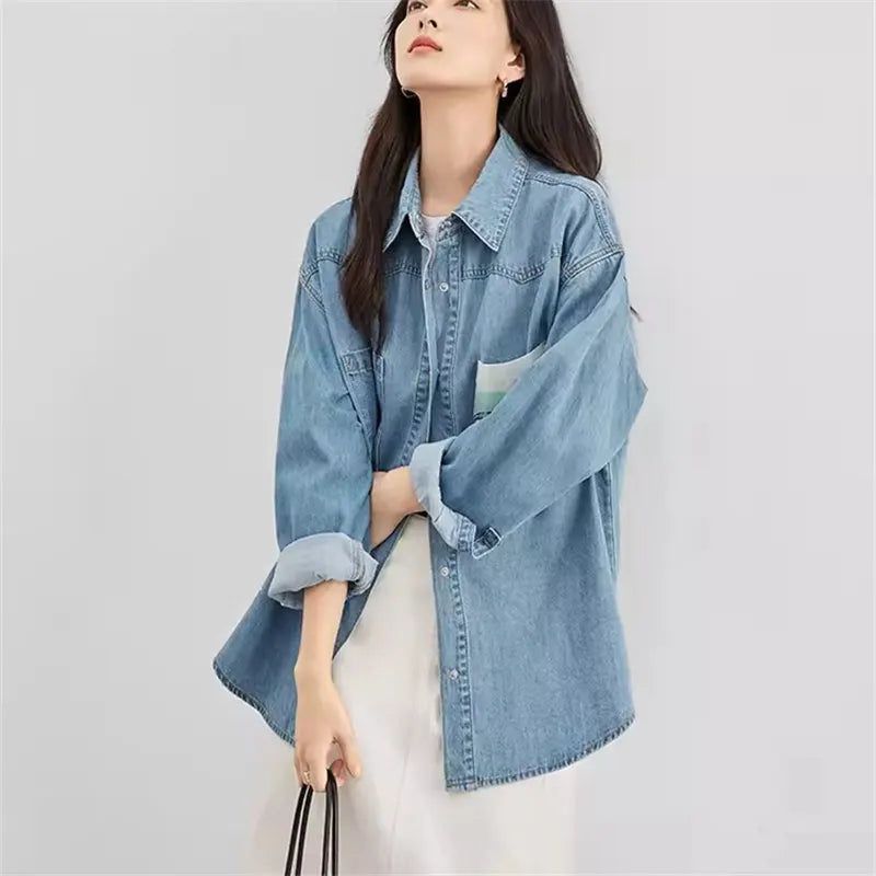 Vincent Van Gogh Inspired Denim Jacket