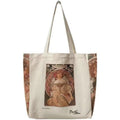 Alphonse Mucha Canvas Tote Bags