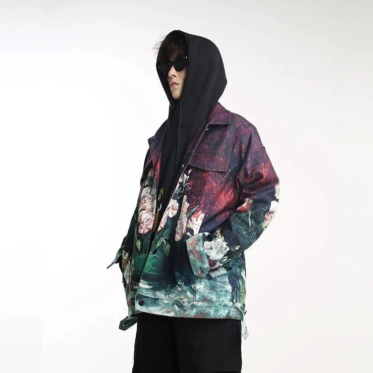 Peonies And Roses Jacket