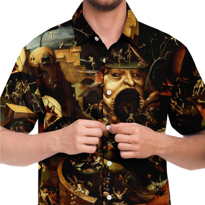Bosch Christ in Limbo  BUTTONED SHIRT