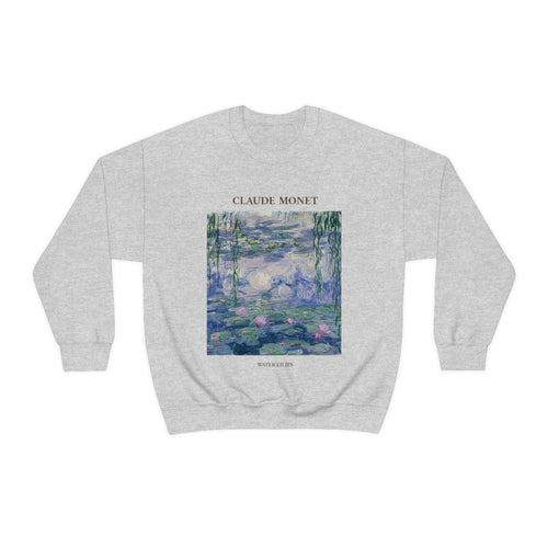 Claude Monet Water Lilies Sweatshirt