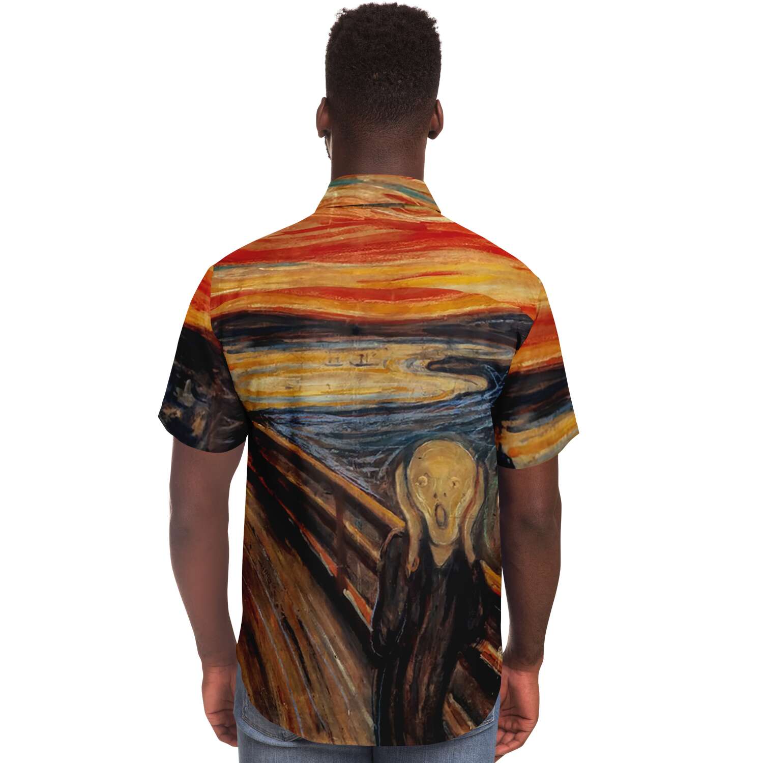 Munch The Scream BUTTONED SHIRT