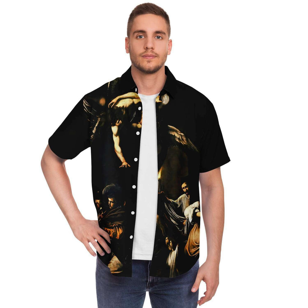 SEVEN WORKS OF MERCY BUTTONED SHIRT