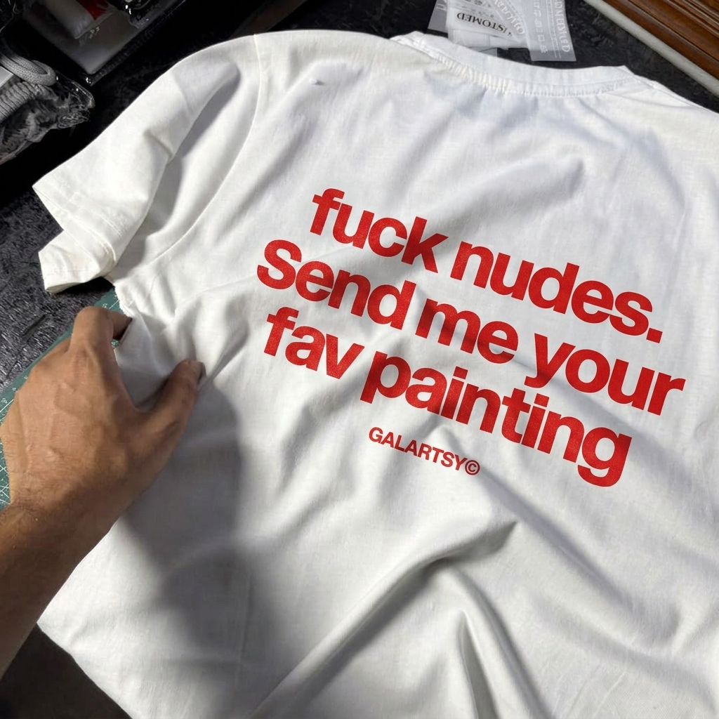 F*ck nudes. Send me your fav painting
