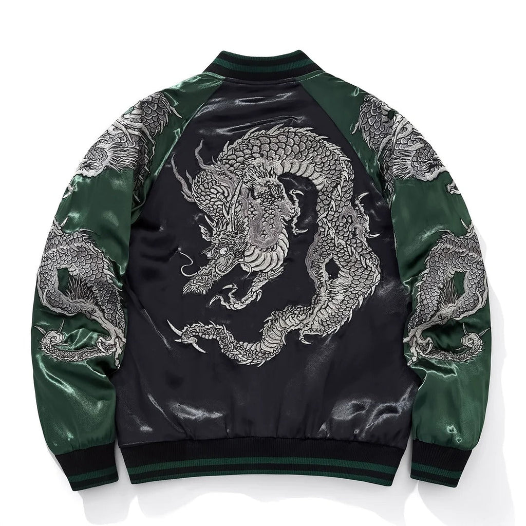 Seiryū Emblem Sukajan Jacket