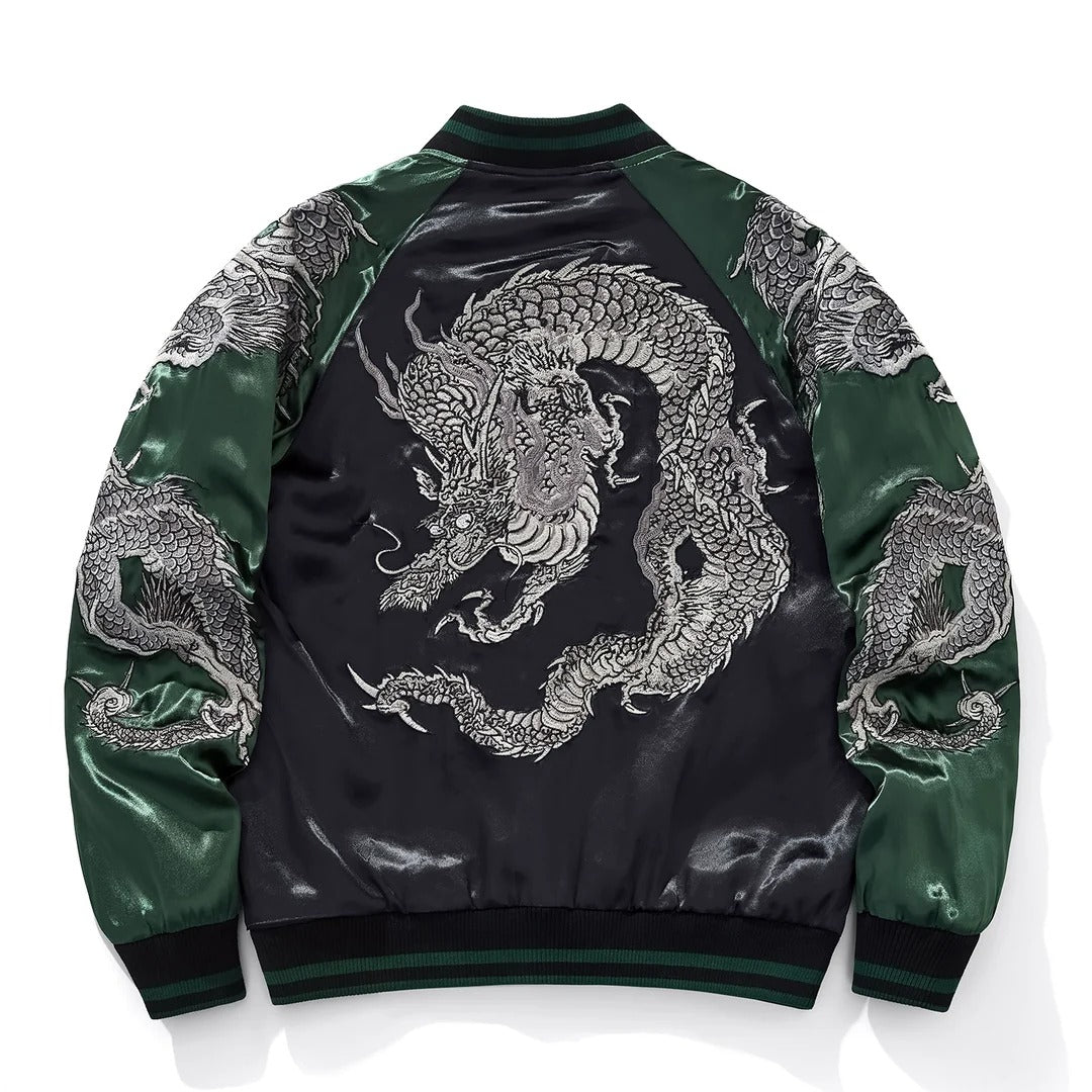 Seiryū Emblem Sukajan Jacket