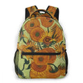 Sunflowers van gogh backpack