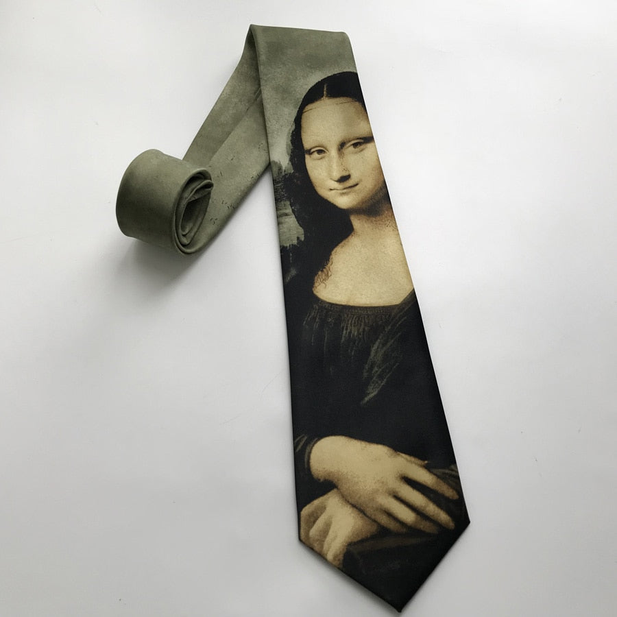 The Mona Lisa Tie