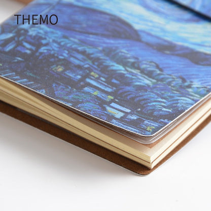 Van Gogh Leather Cover Notebook