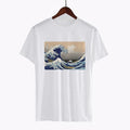 The great wave off kanagawa t-shirt